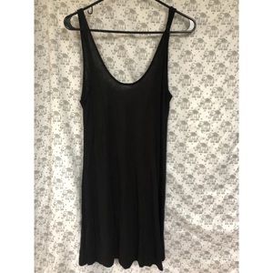 NWOT  H&M Divided Low Back Black Dress 8